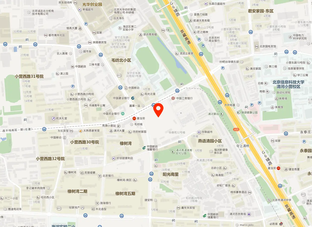 北京和盈中心地图位置